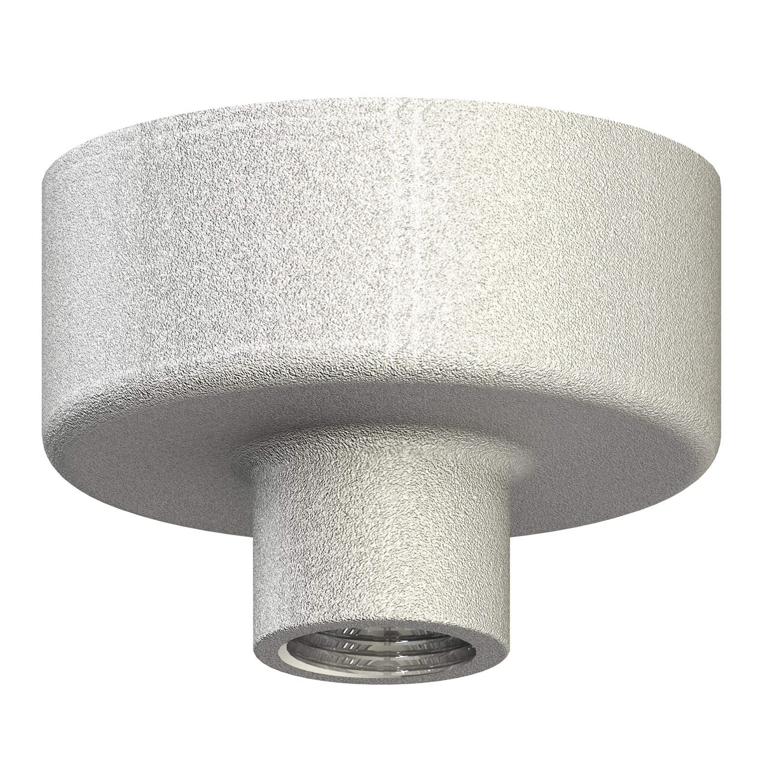 Newlec 20mm Steel Conduit Back Box Outlet Galvanised Steel