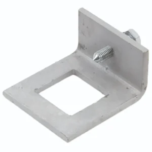Newlec Channel Window Bracket for 41 x 21mm Hot Dipped Galvanised C/W Cone Point Bolt