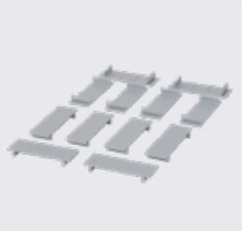 Siemens Blanking Cover Strips 4x (3 MOD)