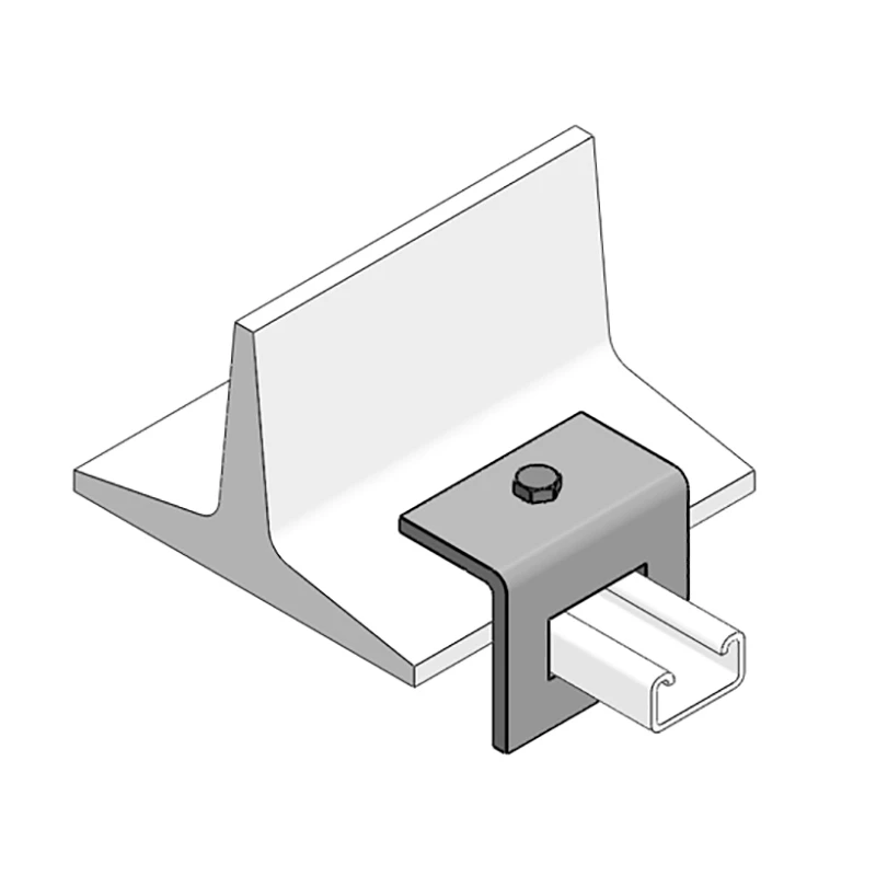 Newlec Channel Window Bracket for 41 x 21mm Hot Dipped Galvanised C/W Cone Point Bolt - Image 3