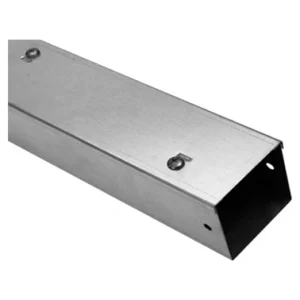 Armorduct Trunking Cable 1Comp Standard 150X75mmx3M Pre-Galvanised Lid&Coupler