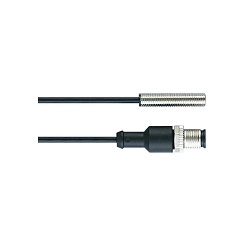 IFM Electronic Inductive Proximity Sensor Barrel M8 PVC Cable Brass Bronze Coated 34g - Image 2