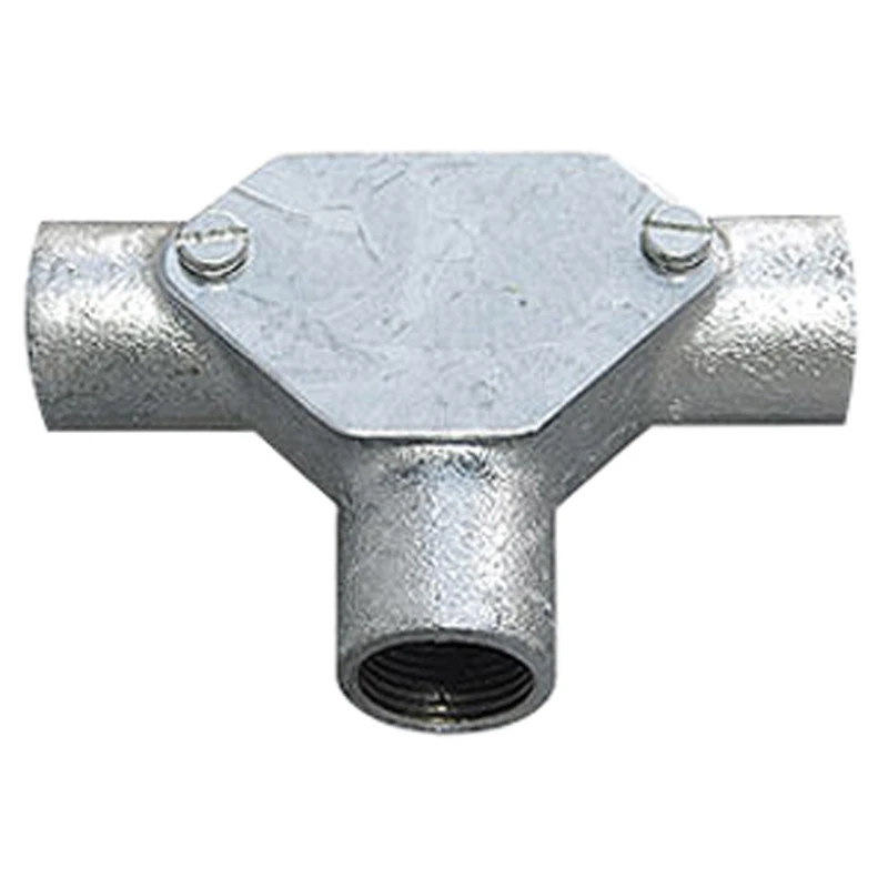 Metpro Galvanised Inspection Tee 25mm