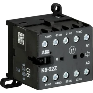ABB K6-22Z-84 Mini Contactor Relay 110-127V 40-450Hz