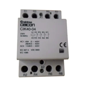 Crabtree Installation Contactor 40A 4NO 0NC AC/DC