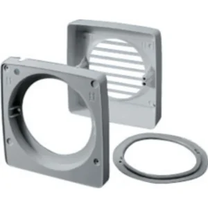 Greenwood Airvac Window Fixing Kit For El100 Fans External Grille White