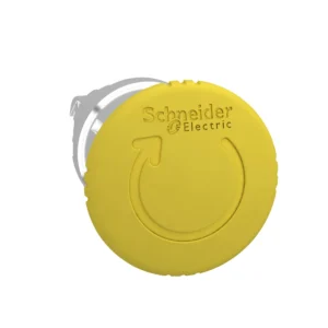 Schneider Electric Yellow40 Mushroom Pushbutton Head 22 Latching Turn Release
