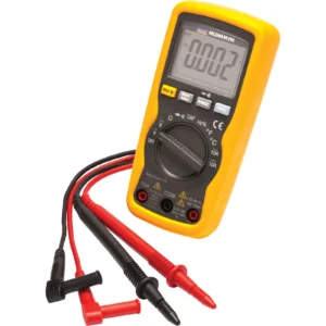 Newlec Digital Multimeter Auto-Ranging Yellow