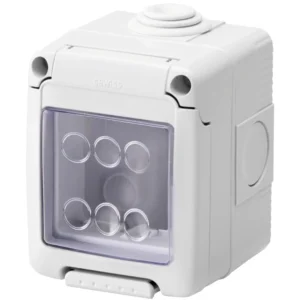 Gewiss Enclosure Surf Mount Weatherproof 2G Standard 66X82X65mm Grey System 55