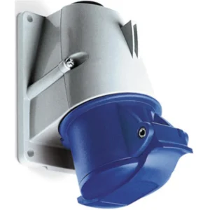 MK Electric Socket 3P+N+E Angled Surface IP44 16A 230V Blue