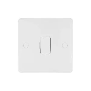 Schneider Electric Ultimate Slimline Unswitched Fused Connection 1-Gang 13A 230VAC White