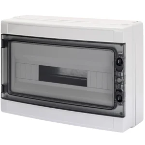 Gewiss Enclosure Surf Mounting 18 Module IP65 410X285X140mm For Term Blocks