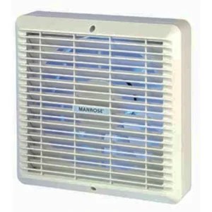 Manrose Fan Extractor Wall/Ceiling Standard 300mm 12In Fixed Grille