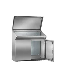 Rittal TP One-piece console, WHD1: 1000x960x400/T2: 480 mm, Stainless steel 1.4301