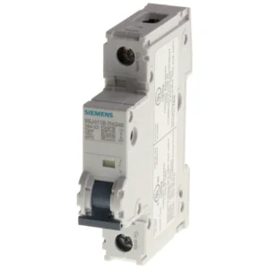Siemens Miniature Circuit Breaker 240V 14kA, 1-Pole, C, 3A, D=70 Mm Acc. To UL 489, Equal Polarity.