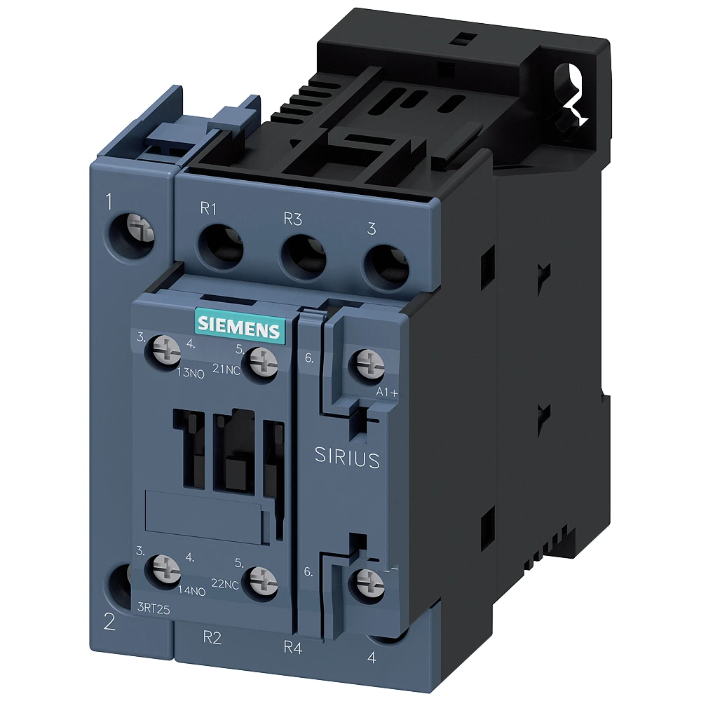 Siemens Contactor 2 NO + 2 NC, AC-3, 11 KW 220 V DC 4-Pole 2 NO + 2 NC - Image 2