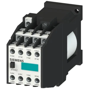 Siemens Contactor Relay 44E, 4 NO + 4 NC, DC Op., 125 V DC