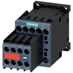 Siemens Contactor Relay, 4 NO+4 NC, 24 V DC, S00, Screw Terminal