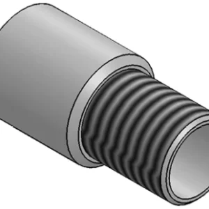 Metpro 1" (M) - 25mm (F) ADAPTOR - GALV