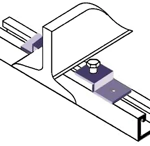 Channel Supports BC004 Z BEAM CLP