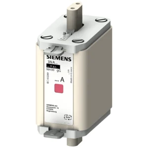 Siemens LV HRC Fuse Link, NH00, In: 125 A, GG, Un AC: 500 V, Un DC: 250 V, ...