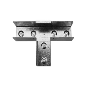 Armorduct Tee 3 Way Horizontal Pre-Galvanised
