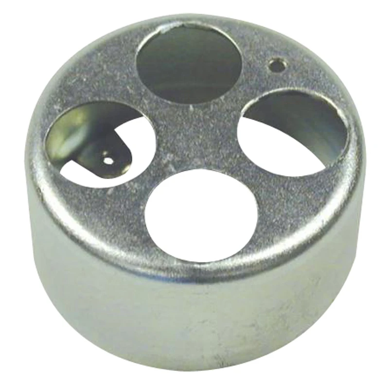 Metpro Galvanised Steel Loop-In-Box 4 Hole 20mm