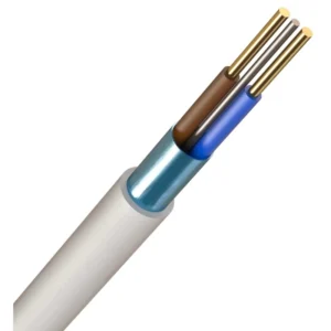 Prysmian FP200G2C 1.5mm² White Fire Performance Soft Skin Standard Cable 2-Core