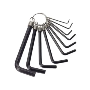 Draper 33655 Hexagonal Wrench Key Set Metric 1.5-10mm On Ring
