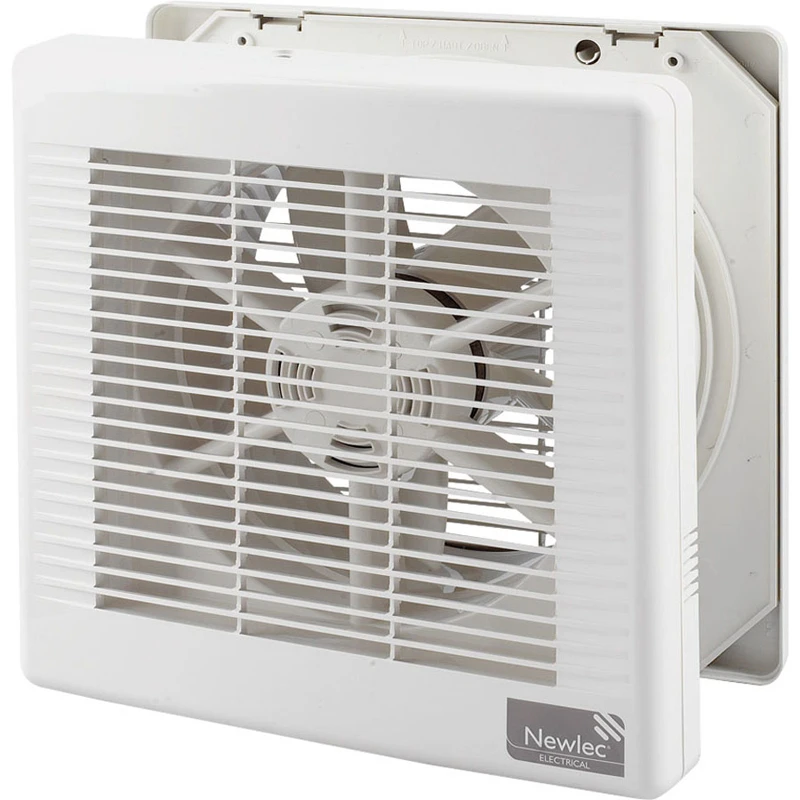Newlec Wall Fan Axial Commercial 230V 9in White - Image 2