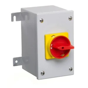 Newlec Switch Disconnector Rotary TP+N 32A IP65 Metal Clad