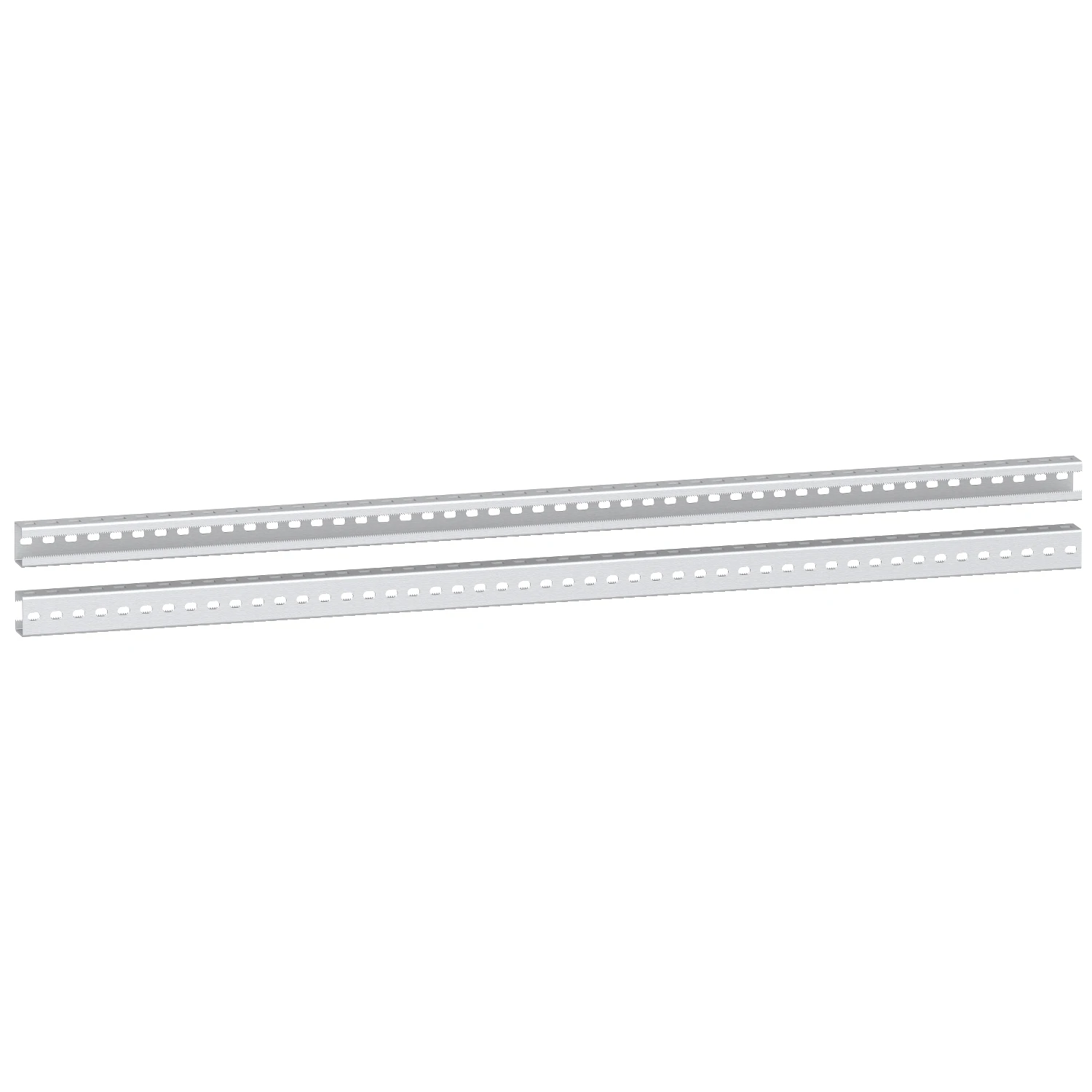 Schneider Electric Set of 2 heavy duty vertical rails for fixing of chassis and cross rai