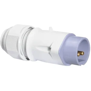 CEENorm Plug Cable-Gland 2P IP44 16A 24V Violet
