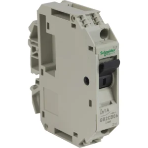 Schneider Electric Tesys GB2 Thermal-Magnetic Circuit Breaker 1 Pole 1A Id = 14A