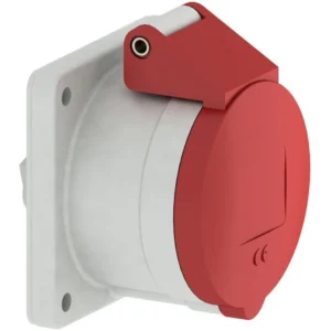 CEENorm Socket Panel 3P+N+E IP44 16A 415V Red