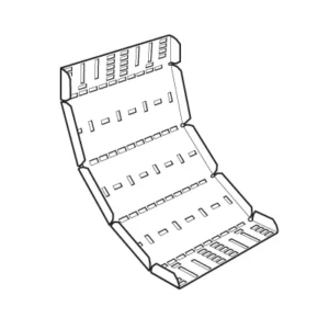 Legrand Riser Adjustable 300mm Pre-Galvanised Steel for Cable Tray