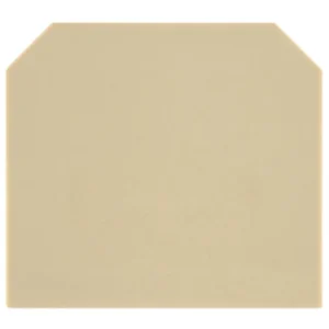 Weidmuller End Plate Polyamide 66 7g 3x44.5x50mm Beige