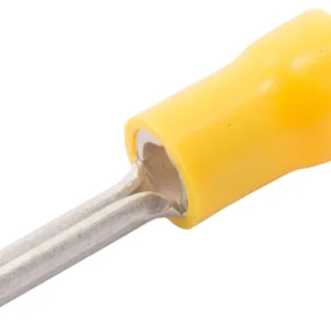 SWA Terminal Pin PreInsulated 14mm Pin Nylon/Yellow Copper