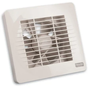 Newlec Wall/Window Axial Fan Standard 150mm White