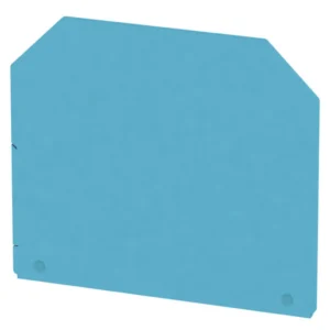 Weidmuller End Plate Wemid 5g 1.5x49.5x56mm Blue