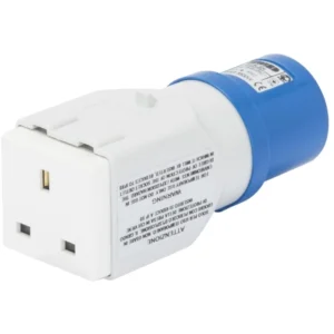 Gewiss Adaptor Conversion Domestic Sockets 2P+E 16A 220V English