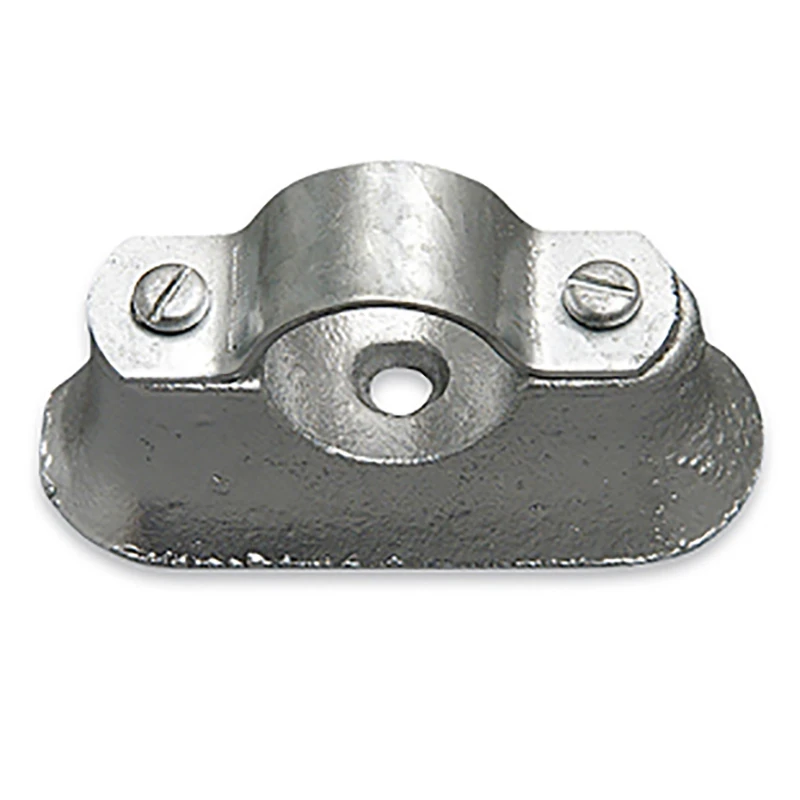 Newlec 25mm Conduit Hospital Saddle Galvanised Steel