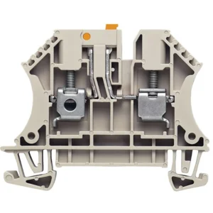Weidmuller Terminal Block Test-Disconnect 32A 400V 4mm² Dark Beige