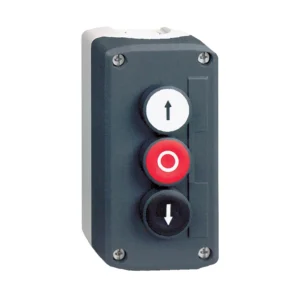 Schneider Electric Dark Grey Station White Flush/Red Flush/Black Flush Pushbuttons 22