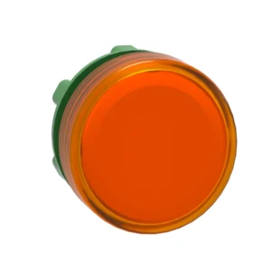 Schneider Electric XB5 Plain Lens for Integral LED Pilot Light Head 22mm Yellow