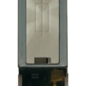 Click Scolmore Connection Unit Ingot Fused Fcu Module 13A Brushed Stainless Black Insert