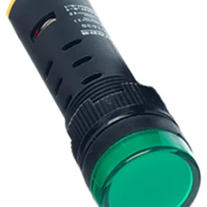 Europa Pilot Light LED IP65 230V 16mm Green Plastic