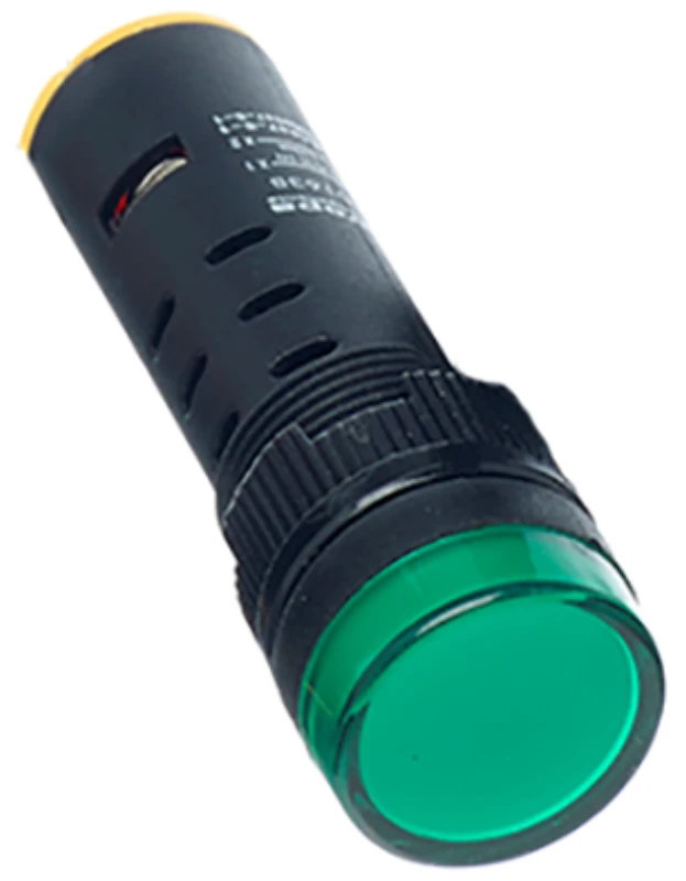 Europa Pilot Light LED IP65 230V 16mm Green Plastic - Image 2