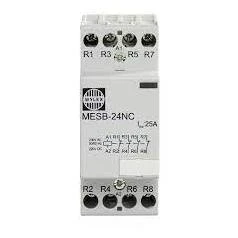 Wylex 24A Contactor 4 Pole 2 Module (Normally Closed)