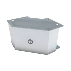 Unitrunk Outside Lid Gusset Bend 1-Compartment Steel Pre-Galvanised 150 x 150mm